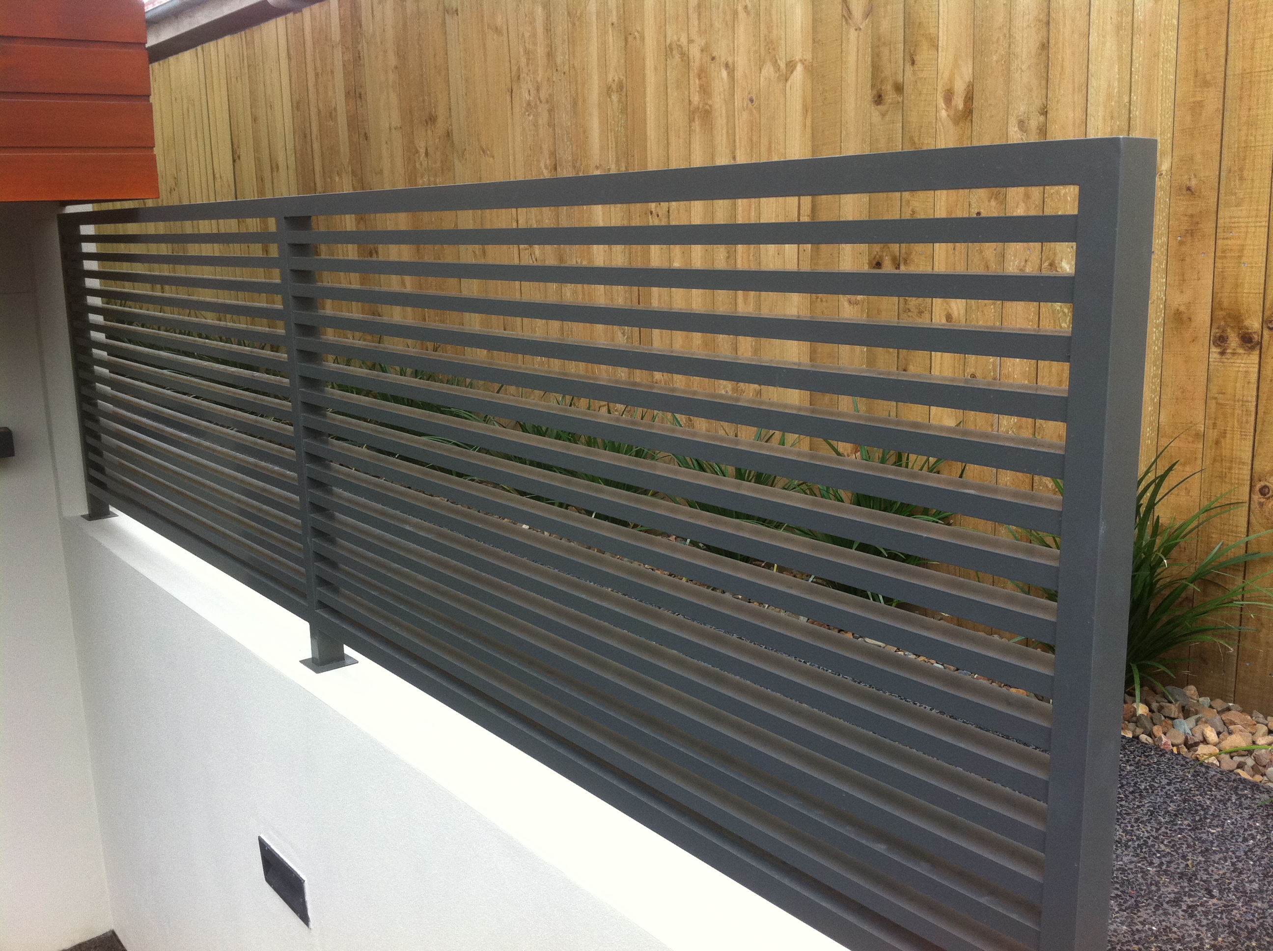 Aluminium Infill panels All Glass & Aluminium Fencing